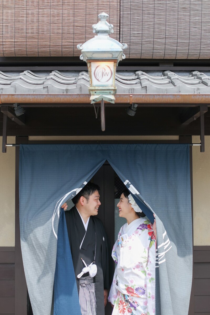 素晴らしいロケーションが店舗の前に