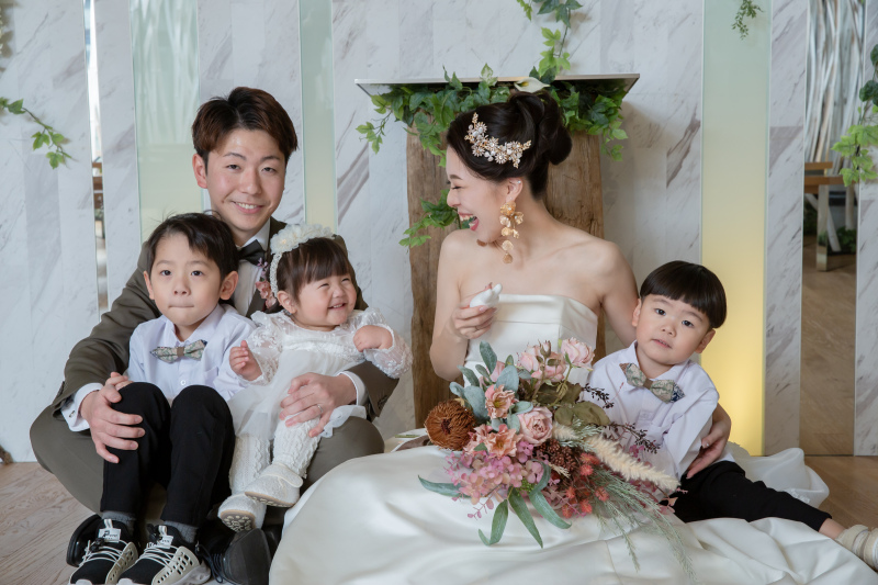 お子様とも楽しく撮影♪