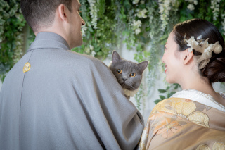 大切なペットと残すウェディングフォト