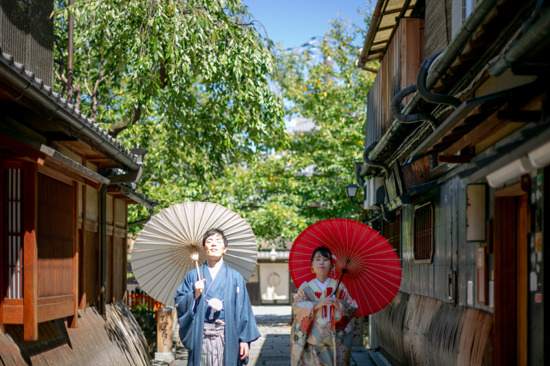 新緑の祇園ロケーションフォト
