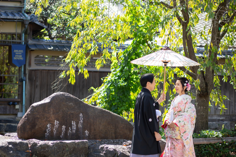 自然に囲まれながら行うロケーション撮影