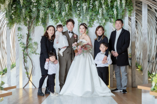 ご家族様と過ごす、アットホームなフォトウェディング