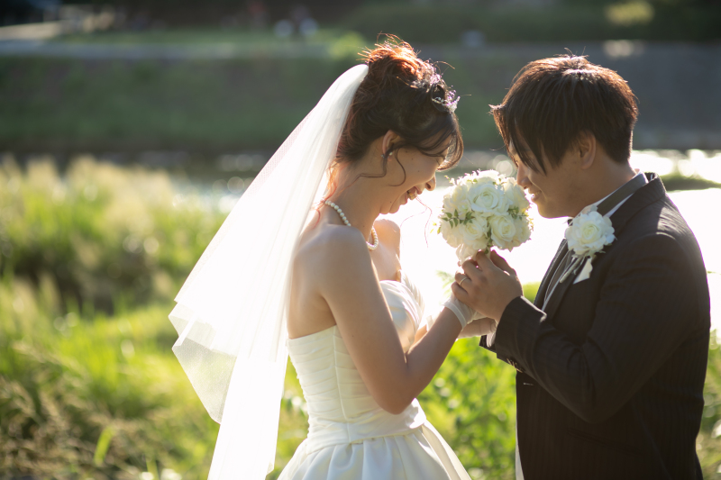 小さな結婚式 京都店_ウエディングドレスが豊富