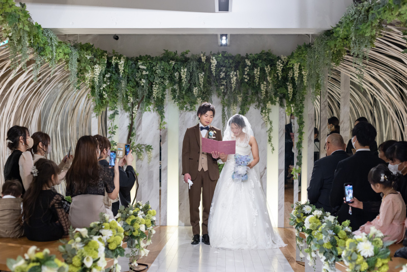 小さな結婚式 京都店_家族・友人を撮影に呼べる