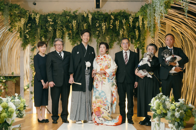 小さな結婚式 京都店_家族・友人を撮影に呼べる