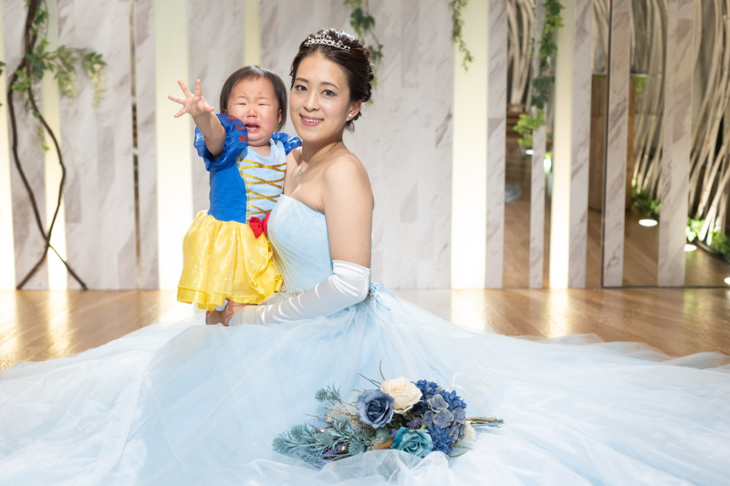 大好きなお子様との撮影も♡