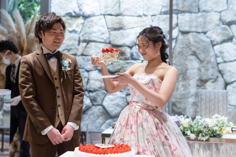 小さな結婚式 京都店_会食ができる