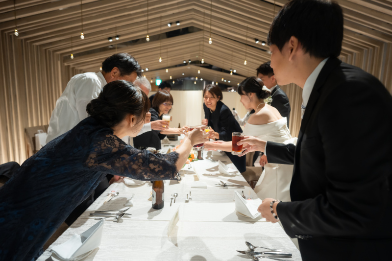 小さな結婚式 京都店_会食ができる