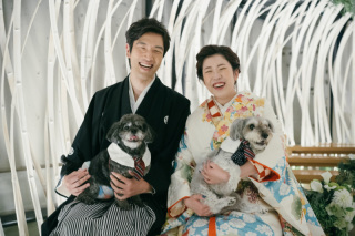 ペットとの撮影