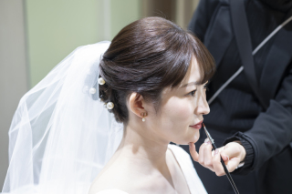 メイクアップシーン撮影