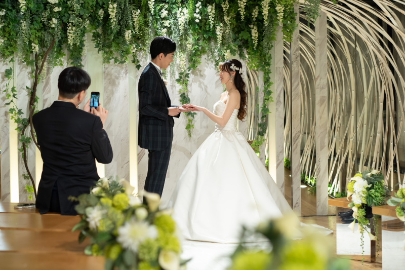 小さな結婚式 京都店_自分のカメラでも撮影できる