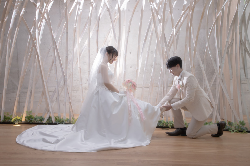 小さな結婚式 京都店_ウエディングドレスが豊富