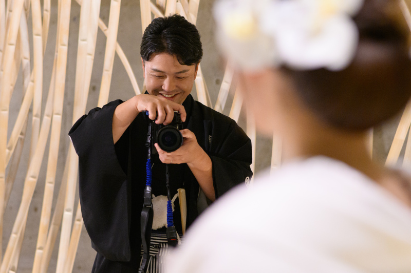 小さな結婚式 京都店_自分のカメラでも撮影できる