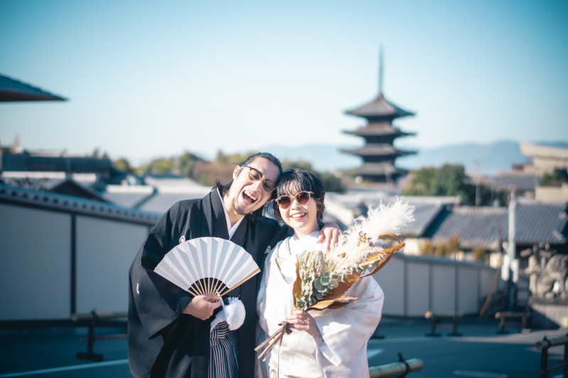 小さな結婚式 京都店_衣装の試着ができる