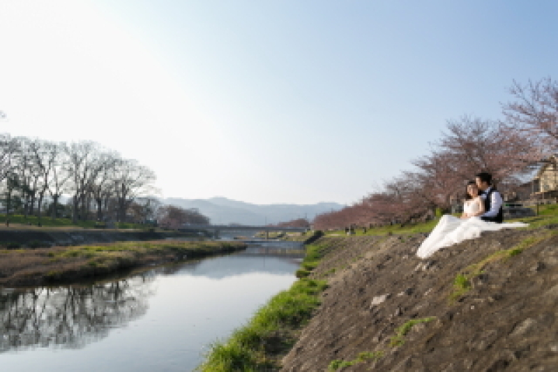 THE KYOTO PLAN【祇園白川×鴨川】基本料50%OFF◆和洋各1着プラン全データ付|216,000円→146,500円