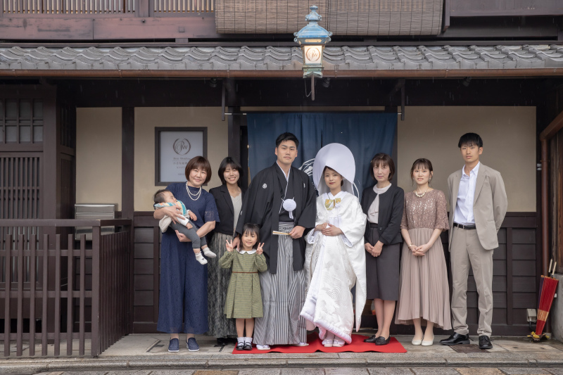 【小さな結婚式京都限定】フォトウェディング + 家族で会食付プラン! ≪和装洋装≫※来年5月末までの撮影限定価格