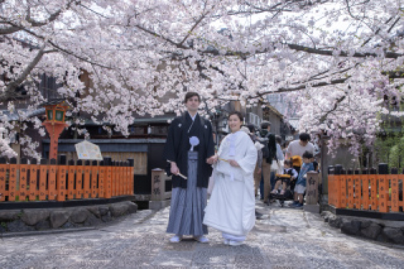 THE KYOTO PLAN【祇園白川×鴨川】基本料50%OFF◆和洋各1着プラン全データ付|216,000円→146,500円
