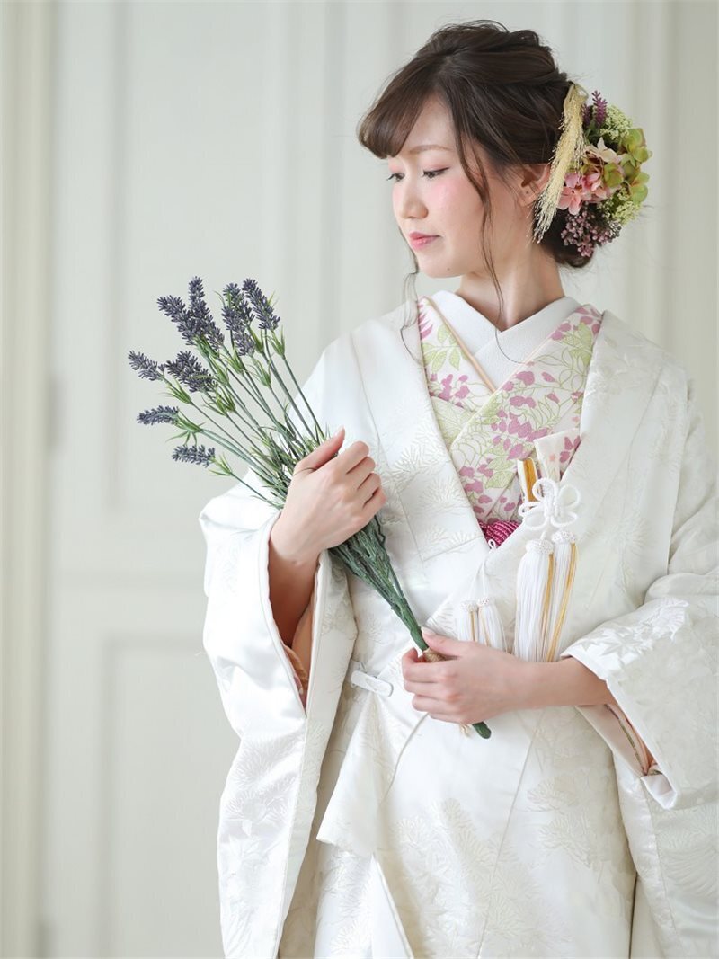 新婦 色掛下 彩夢ﾊﾟｰﾌﾟﾙ
