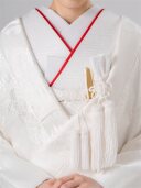 重ね衿 ちりめん(赤)