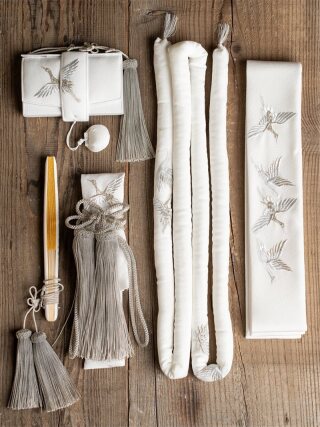 新婦 五点ｾｯﾄ 白 銀鶴