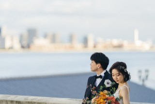 モザイク周辺フォトウエディングレポート