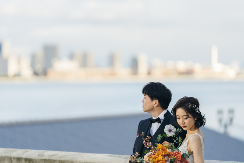 モザイク周辺フォトウエディングレポート