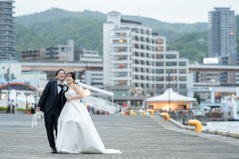 お二人寄り添いながら