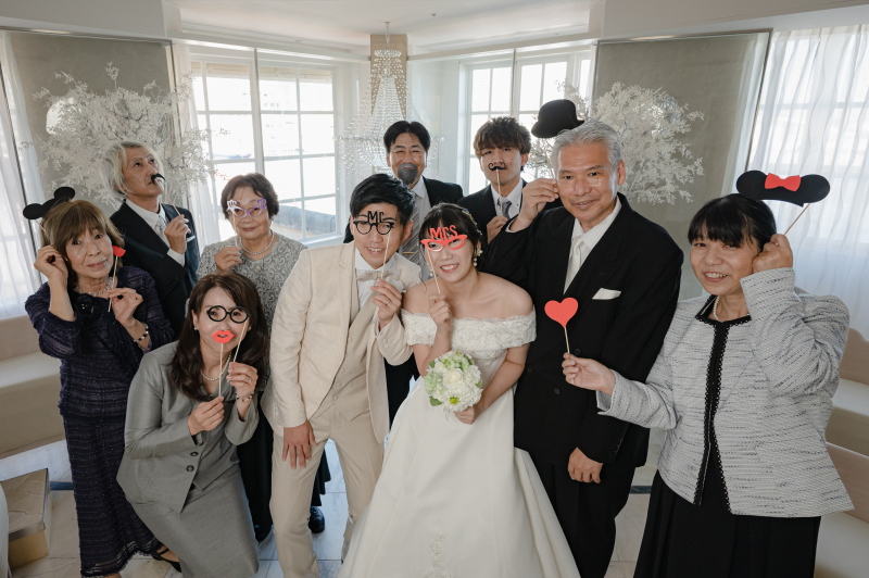 みんな一緒にハイ!チーズ!