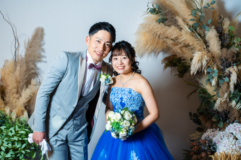 幸せを呼ぶサムシングブルーカラー♡