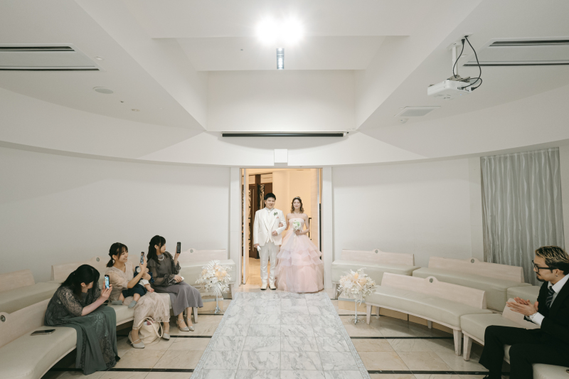 セレモニーフォトウェディング開式♪