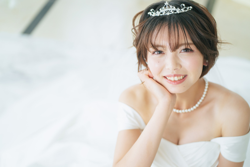 プロのヘアメイクで気分はお姫様