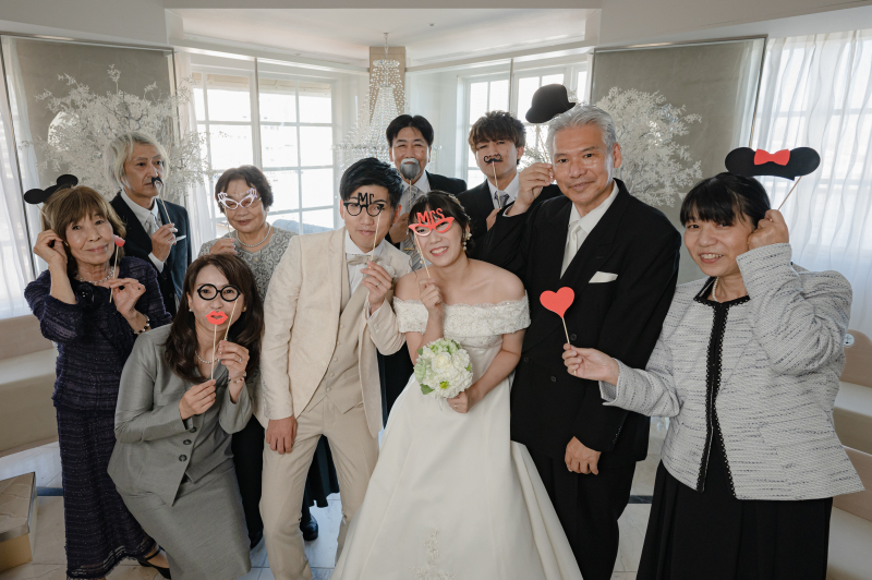 スタジオ＆チャペルフォトウエディングレポート