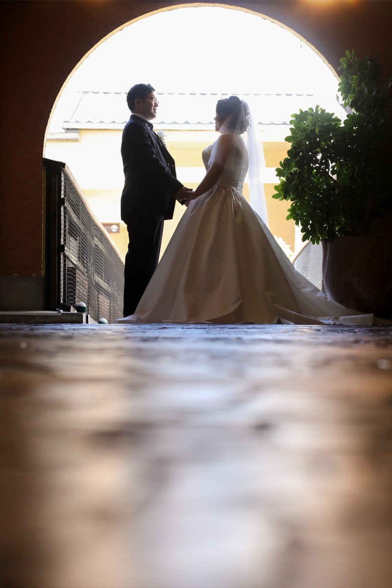 フォトジェニックなテラスでの撮影も◎