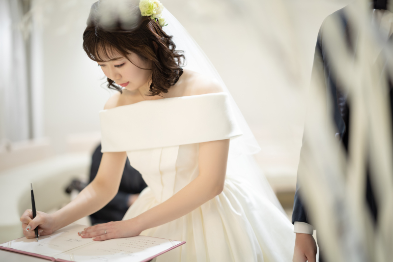 幸せへの願いを込めた署名