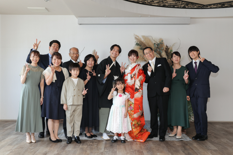 大切なご家族の皆様との一枚