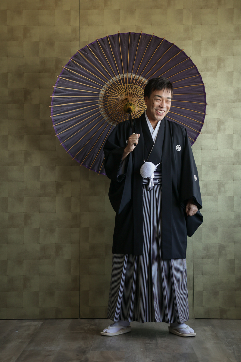 新郎様のソロショットも素敵です