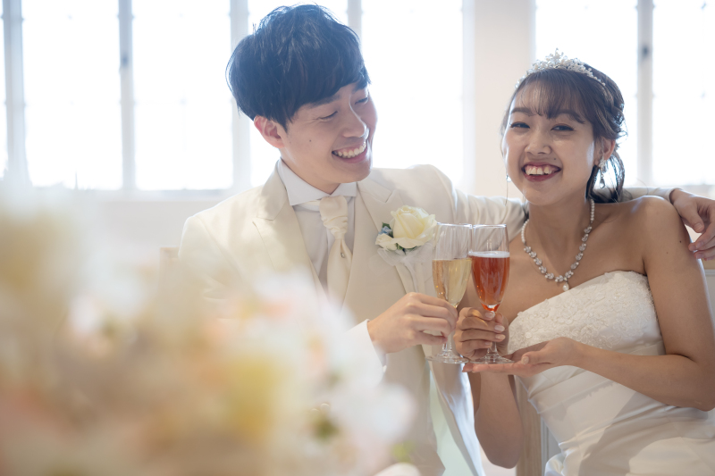 誓いも、祝福も、ぜんぶ写真に♡フォトウェディング&会食会