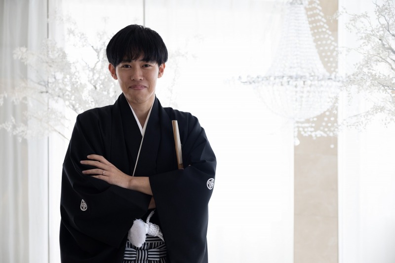 和装でのチャペル撮影