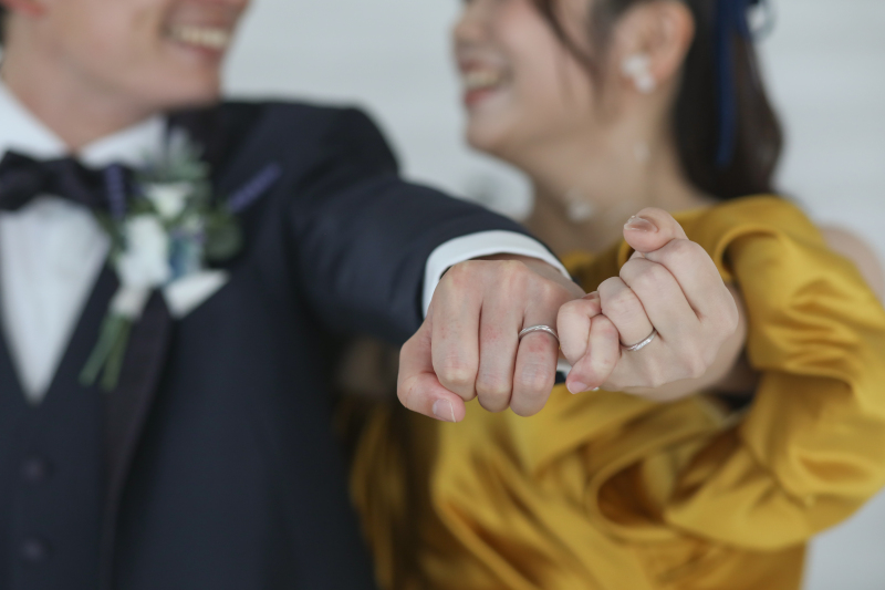 指輪メインのお写真も