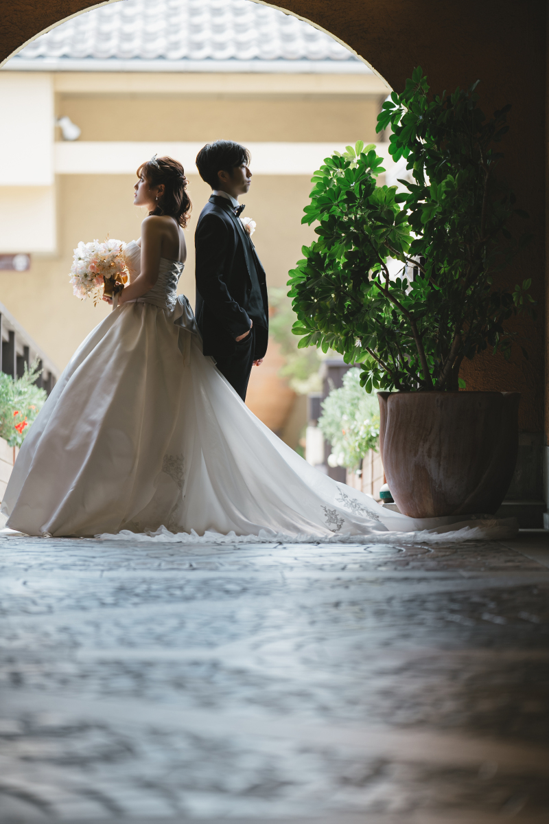 外でも美しい一枚を