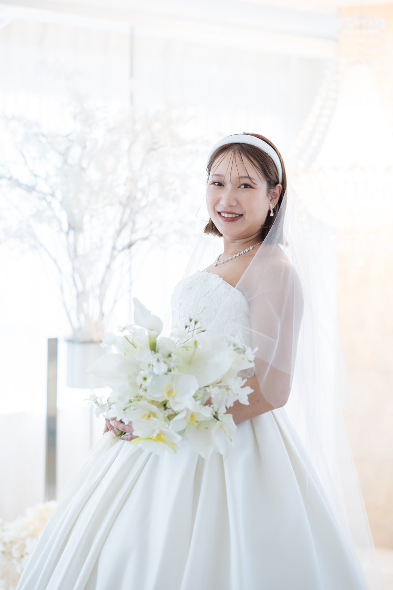 ドレスでも安心して撮影を