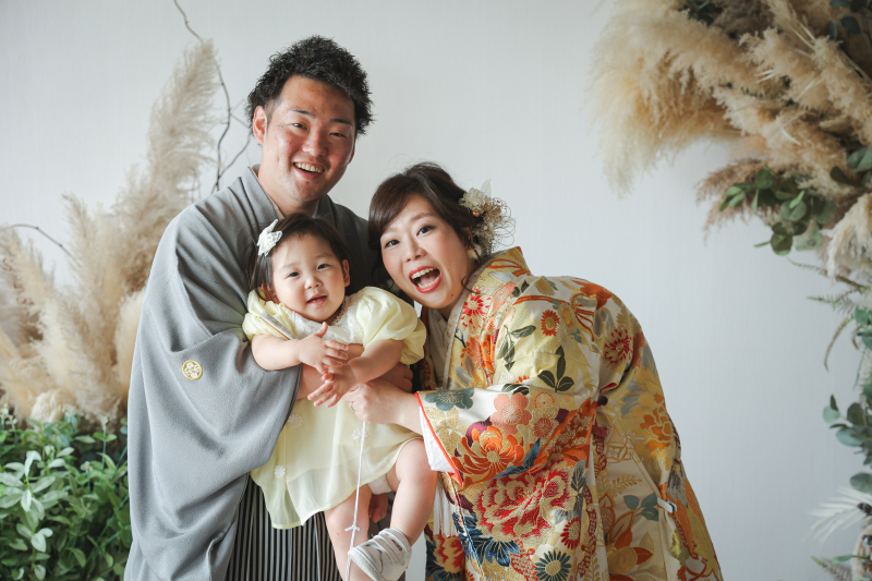 お子様とも笑顔でパシャリ