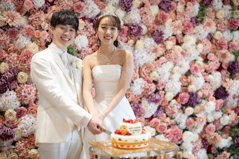 楽しく盛り上がるウェディングケーキセレモニー♡