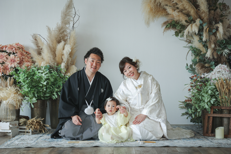 可愛い正座ショットも