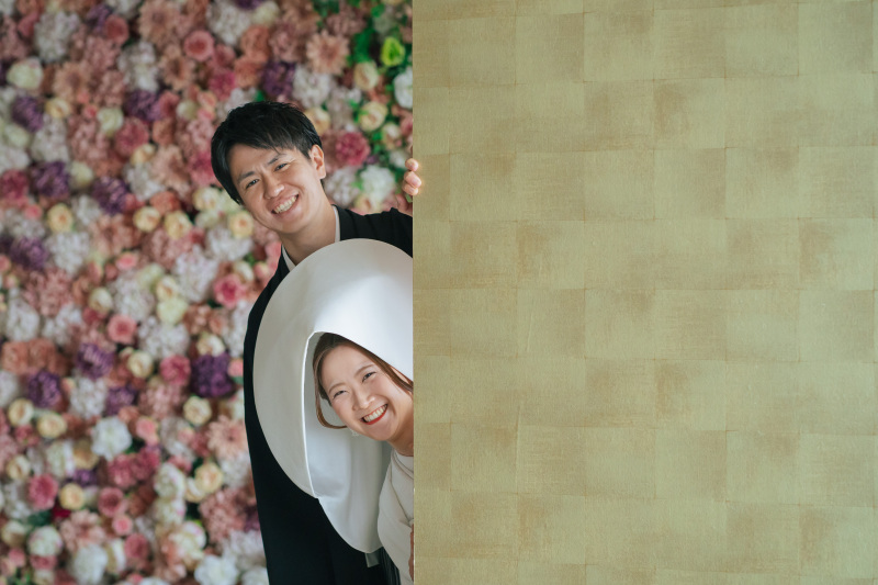 ちらっと覗き見ショット