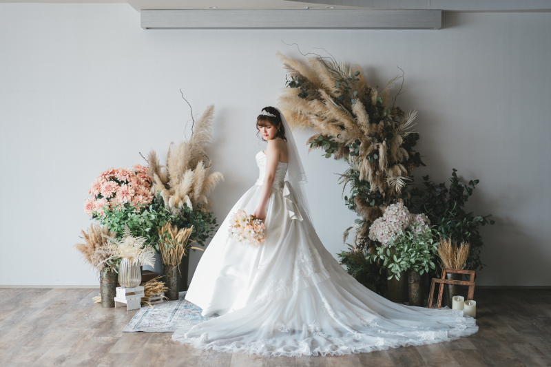 美しい後ろ姿もばっちり