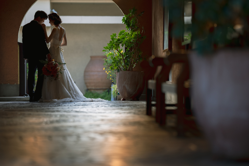 モザイク周辺フォトウエディング