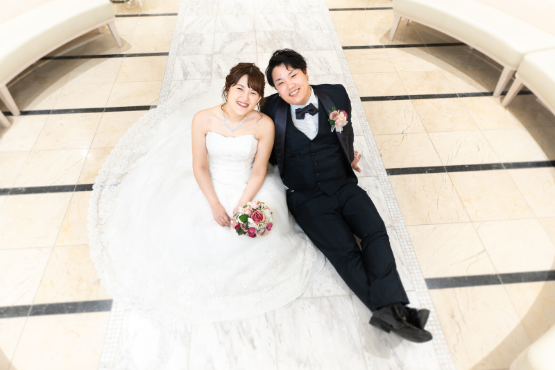 円形チャペルの中心に