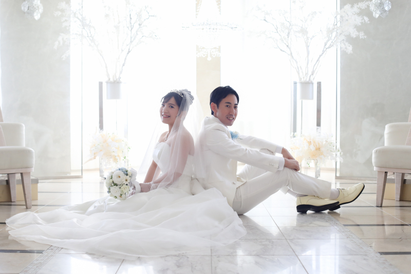 小さな結婚式 神戸モザイク店_チャペルで撮影できる