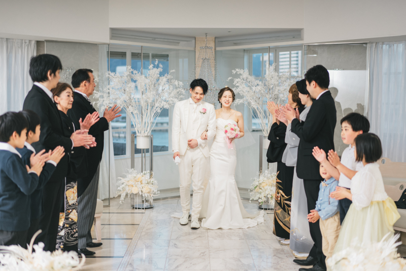 小さな結婚式 神戸モザイク店_挙式ができる